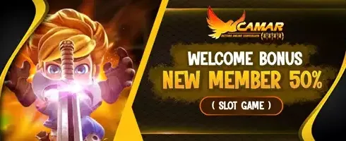 Welcome Bonus 100% Member Baru promotion banner